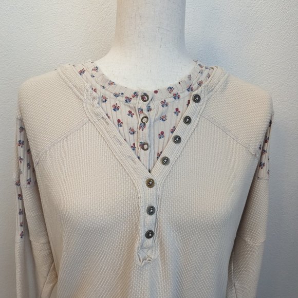 Free People Boho Floral Shirt - Picture 3 of 11
